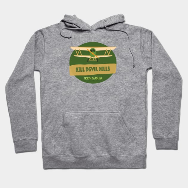 KILL DEVIL HILLS BI-PLANE Hoodie by Trent Tides